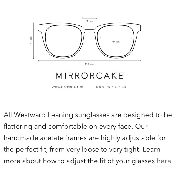 WESTWARD LEANING • Mirrorcake 01 Sunglasses - Picture 15 of 16
